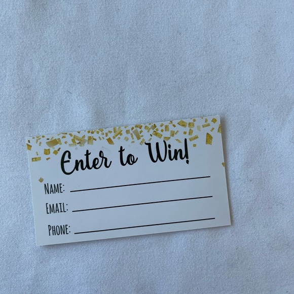 2pack/400pc Enter to Win Raffle Ticket Cards - Picture 3 of 4